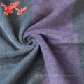 Toallas turcas personalizadas gruesas azules y púrpuras al por mayor de la fábrica de China con las borlas